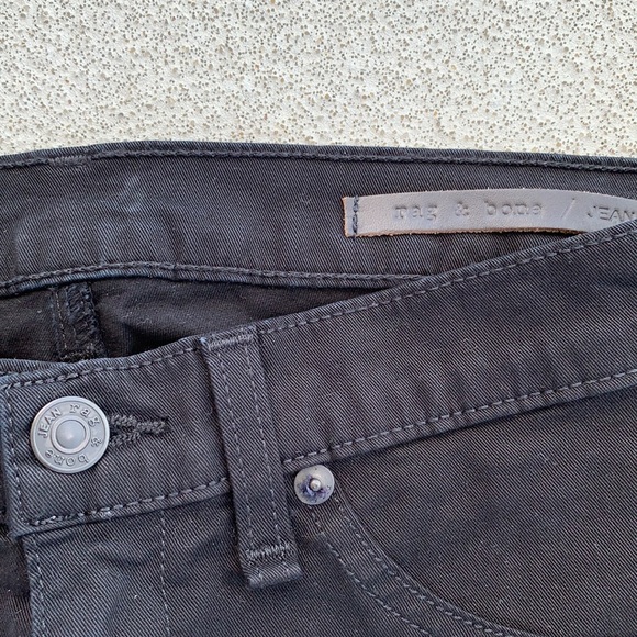 Rag & Bone Jeans Jodphur Black and White Size 27 - Picture 5 of 10